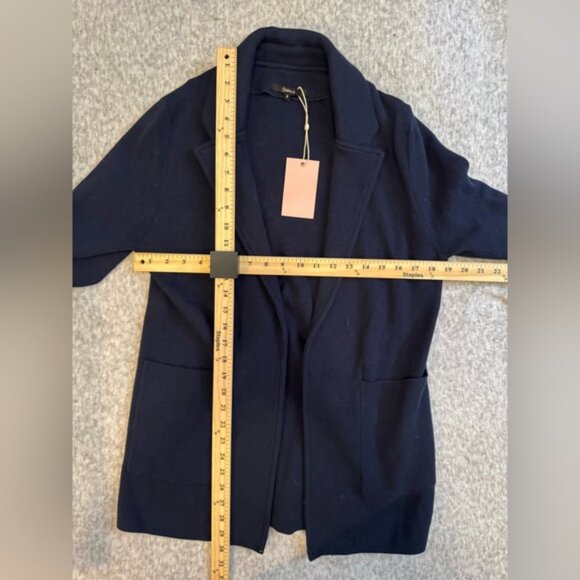 NWT Quince Women's Navy Blue Jacket Size S - Picture 5 of 6